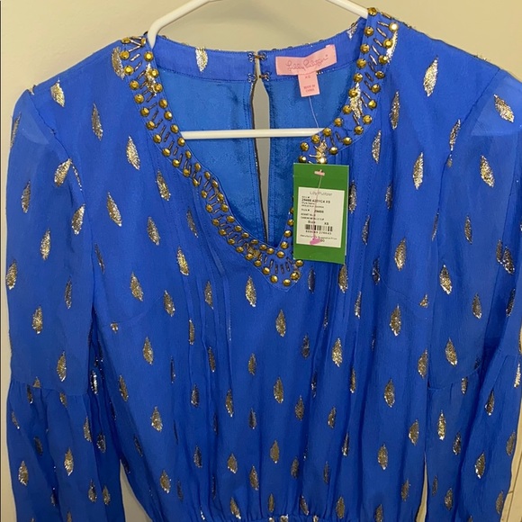 BRAND NEW: XS Lilly Pulitzer Ariele Silk Romper - Picture 6 of 6